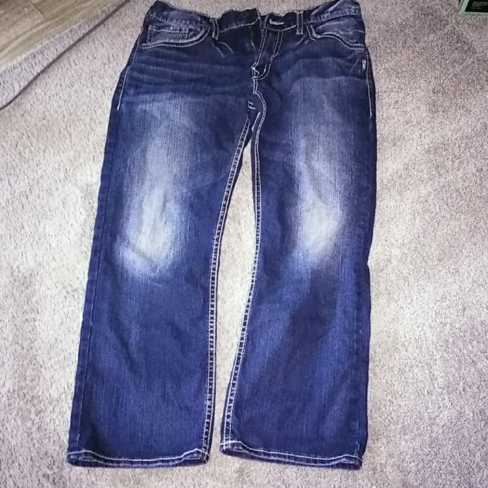 Silver jeans